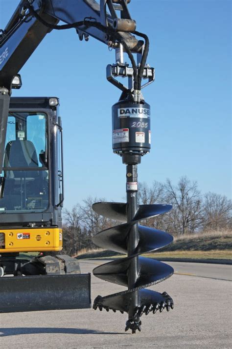 auger attachment for a mini excavator|mini excavator auger attachments sale.